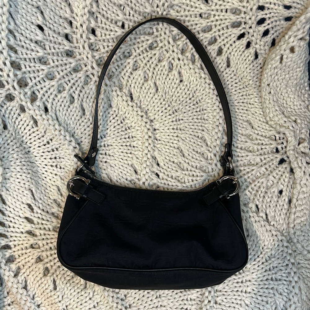 G Salvatore Ferragamo monogram mini shoulder bag